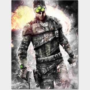 Sam Fisher splinter cell Posters and Art